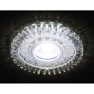 Точечный светильник Декоративные Кристалл Led+mr16 S389 CH