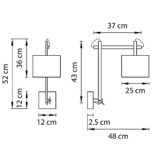 Бра Meccano 766619