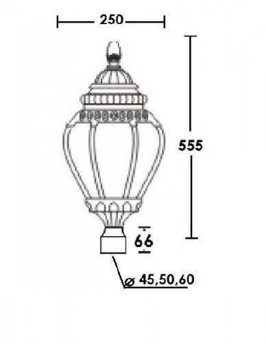 Плафон  89503L Bl