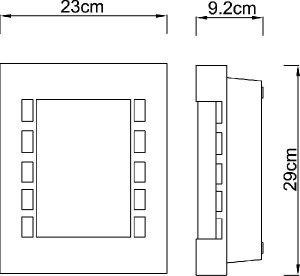 Настенный светильник уличный Orlando 3156