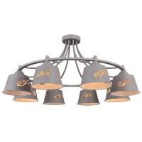 Потолочная люстра Prime PRIME 75100/8C STAIN GRAY