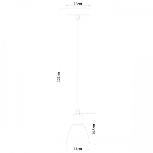 Подвесной светильник Mercoled A5049SP-1WH
