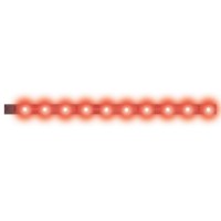 Светодиодная лента  ULS-N21-2835-120LED/m-8mm-IP67-220V-8W/m-50M-RED бобина