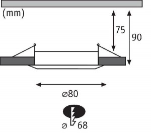 Точечный светильник 92628