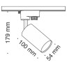 Трековый светильник Track lamps TR002-1-GU10-B