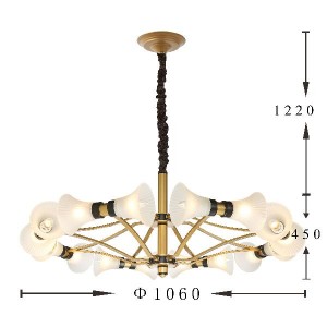 Подвесная люстра Cornu 2549-16P