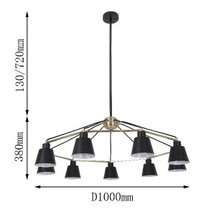 Потолочная люстра Consectetuer 2627-9P