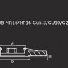 Точечный светильник Teso fix 011079