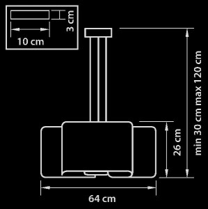 Подвесной светильник Pittore 811154