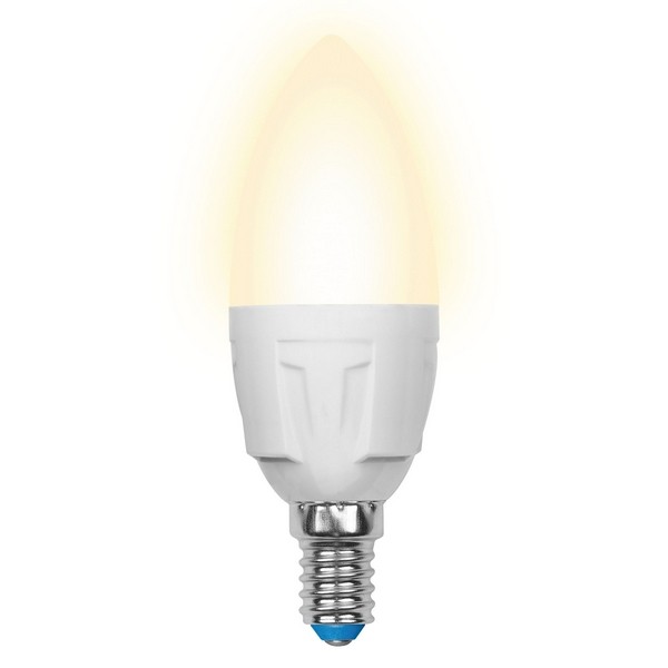 Лампочка светодиодная LED-C37 7W/WW/E14/FR PLP01WH картон Лампочка светодиодная LED-C37 7W/WW/E14/FR PLP01WH картон