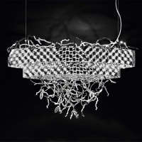 Подвесной светильник Groovy 464/6  pure steel