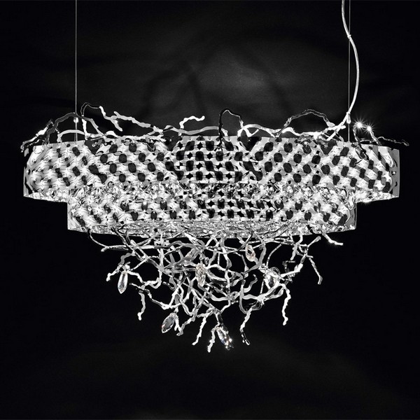 Подвесной светильник Groovy 464/6  pure steel