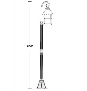 Наземный фонарь 81408/18 Gb
