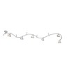 Трековая система в сборе Rails Kits A3057PL-6WH