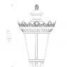 Наземный фонарь  LD-FL003