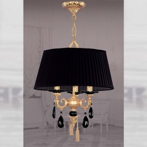 Подвесная люстра Hera 372E 03 AQ BLACK