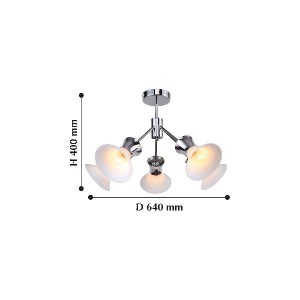 Потолочная люстра Ligula 2196-5U