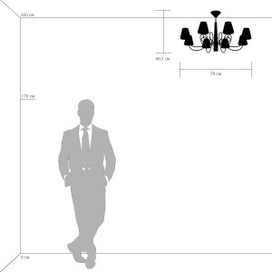 Потолочная люстра Vortico 814097