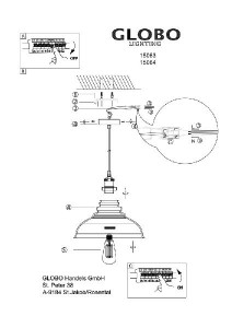 Подвесной светильник Knud 15063