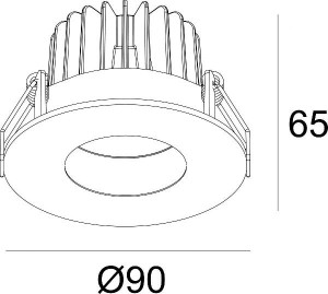 Точечный светильник Paradondo 565171