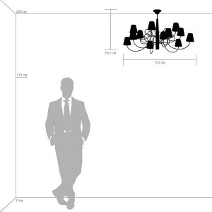 Потолочная люстра Vortico 814133