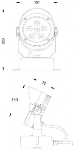 Прожектор уличный Power Spot 730284