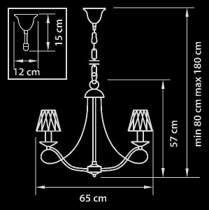 Подвесная люстра RICCIO 705064