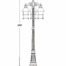Наземный фонарь  81409 В Gb