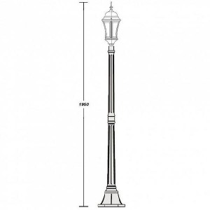 Наземный фонарь 91308L Gb