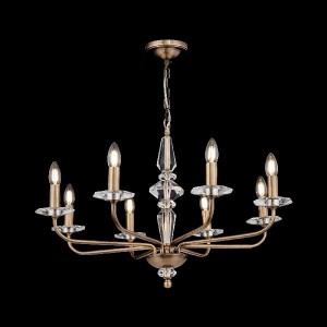 Подвесная люстра Monte Carlo DIA091CL-08BZ