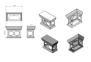 Настенный фонарь уличный Варна 370-13/bbc-11