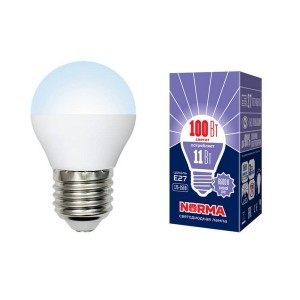 Лампочка светодиодная  LED-G45-11W/DW/E27/FR/NR картон