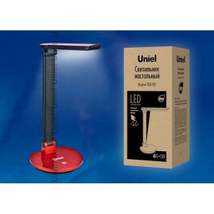 Офисная настольная лампа  TLD-512 Red/LED/550Lm/4500K/Dimer