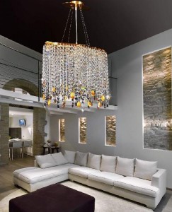 Подвесная люстра Santosa LDP 7051-4A GD