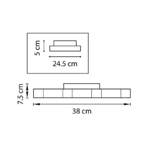Потолочный светильник FAVO 750071