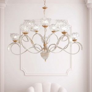 Подвесная люстра Artica 1864/10 Bianco Oro