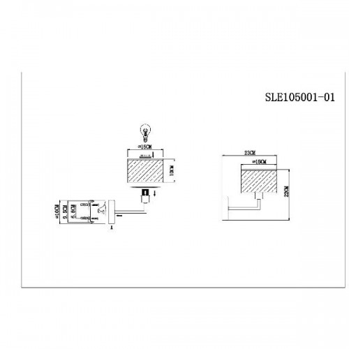 Бра Belge SLE105001-01