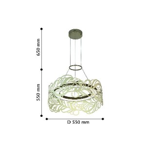 Подвесная люстра Feather 2353-5P
