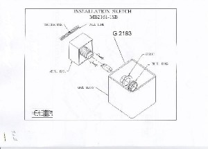 Настенный светильник Faro 2183/1W
