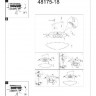 Потолочный светильник Louise 48175-18
