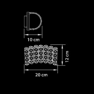 Настенный светильник ONDA 741624