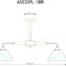 Потолочная люстра Matthew A5032PL-3BR