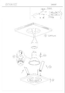 Точечный светильник DK2016 DK2016-WH