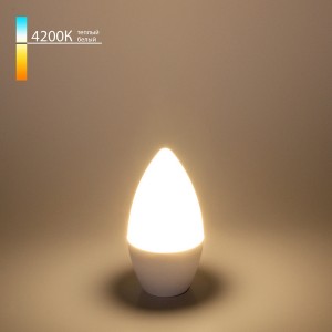 Лампочка светодиодная  СD LED 6W 4200K E14