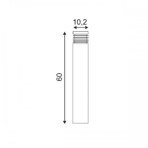 Наземный светильник Vap slim 230066