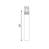 Наземный светильник Vap slim 230066