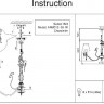 Подвесная люстра Bird ARM013-08-W