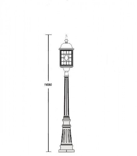 Наземный фонарь  64811L R