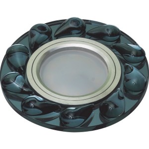 Точечный светильник Peonia DLS-P122 GU5.3 CHROME/BLACK