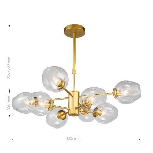 Потолочная люстра Recens 2625-8P